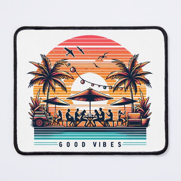 Item preview, Good Vibes with Friends at Sunset designed and sold by 0penvimark.