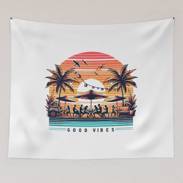 Item preview, Good Vibes with Friends at Sunset designed and sold by 0penvimark.