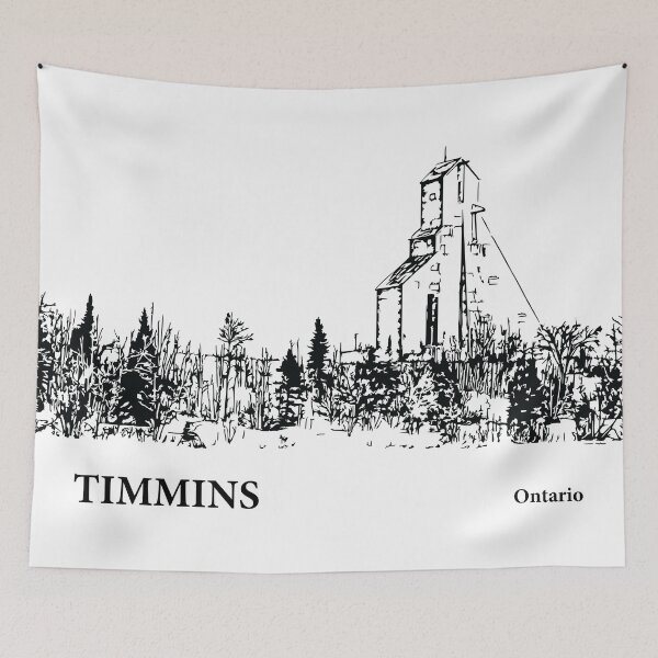 Item preview, Timmins Ontario designed and sold by Lakeric Cityscapes.
