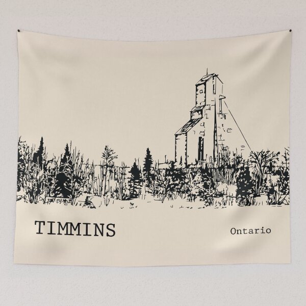 Item preview, Timmins Ontario designed and sold by Lakeric Cityscapes.