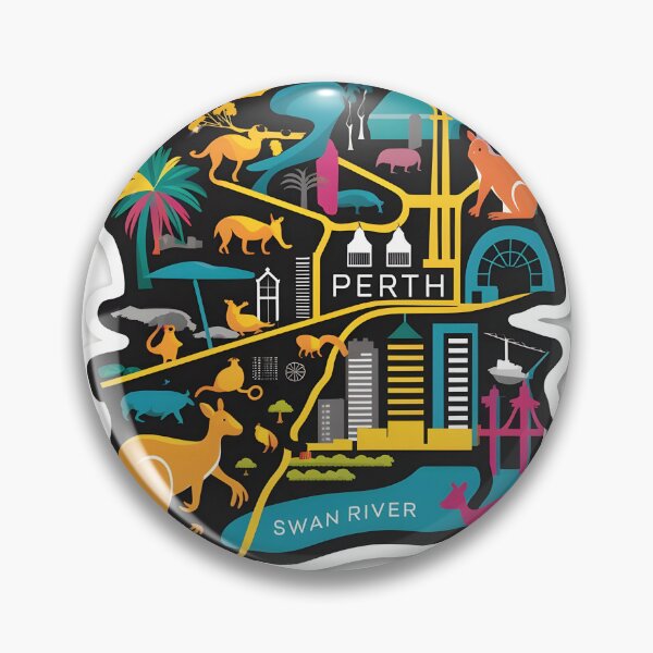 Item preview, PERTH | AUSTRALIA | WA designed and sold by Zibis09.