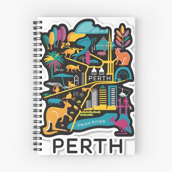 Aperçu de l'œuvre PERTH | AUSTRALIE | Washington créée et vendue par Zibis09.
