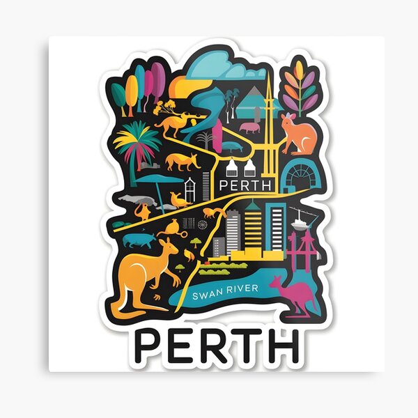 Item preview, PERTH | AUSTRALIA | WA designed and sold by Zibis09.