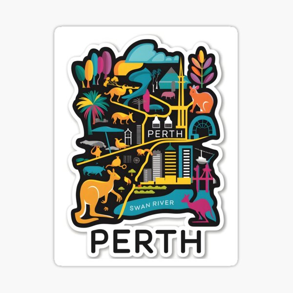 Item preview, PERTH | AUSTRALIA | WA designed and sold by Zibis09.