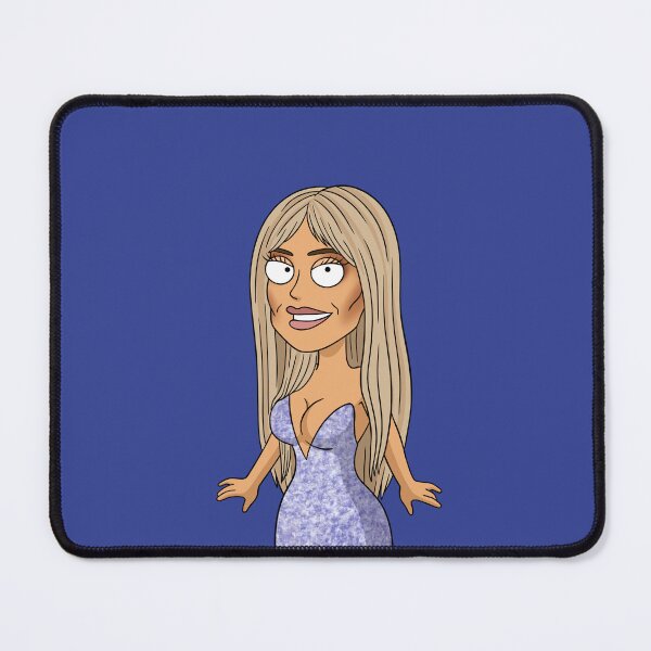 Item preview, Cartoon Heidi Klum (Heidi Kaulitz) designed and sold by MariaPencilArt.