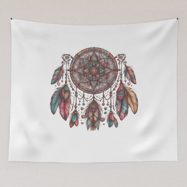Item preview, Positive Energy Dreamcatcher - Enhance Your Space with Good Vibes designed and sold by MiszungART.