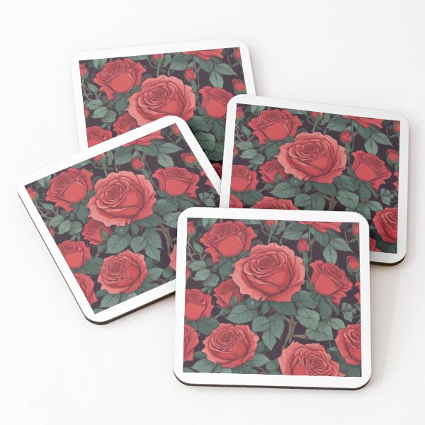 Item preview, Red roses design  designed and sold by Chenele's Creations .
