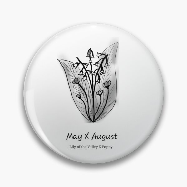 Item preview, May X August Birth Flowers designed and sold by TidwellArt24.