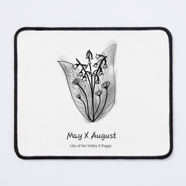 Item preview, May X August Birth Flowers designed and sold by TidwellArt24.