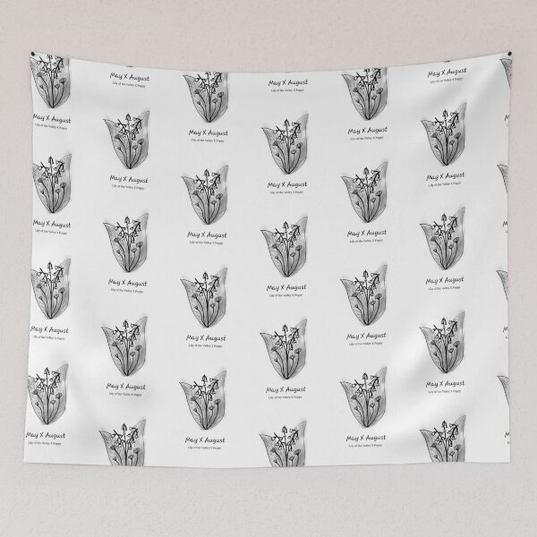 Item preview, May X August Birth Flowers designed and sold by TidwellArt24.