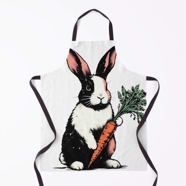 Item preview, It's simply a bunny with a carrot. designed and sold by piscininha.