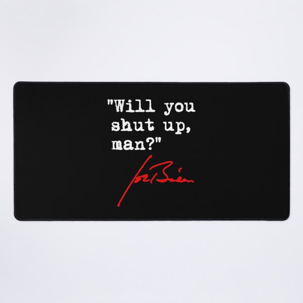 Item preview, Will you shut up, man? - Joe Biden (white/red) designed and sold by Thelittlelord.