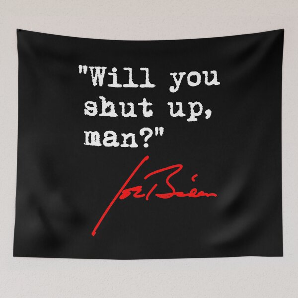 Item preview, Will you shut up, man? - Joe Biden (white/red) designed and sold by Thelittlelord.