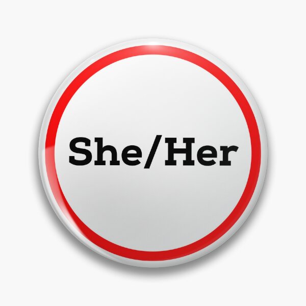 Item preview, She/her Basic designed and sold by cmplxsimplemnds.