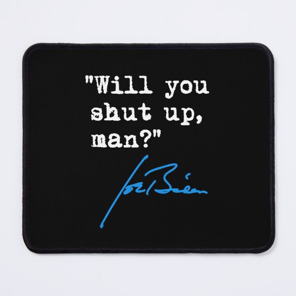 Item preview, Will you shut up, man? - Joe Biden (white/blue) designed and sold by Thelittlelord.