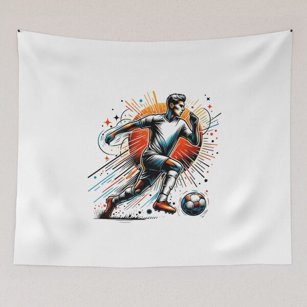 Item preview, Football Player in Life designed and sold by 0penvimark.