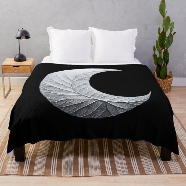 Item preview, Moon Leaf Sculptures: Celestial Nature Art designed and sold by AI-Only Creations.