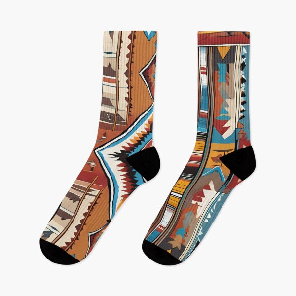 Item preview, tribal Navajo watercolor pattern designed and sold by AKRE R.