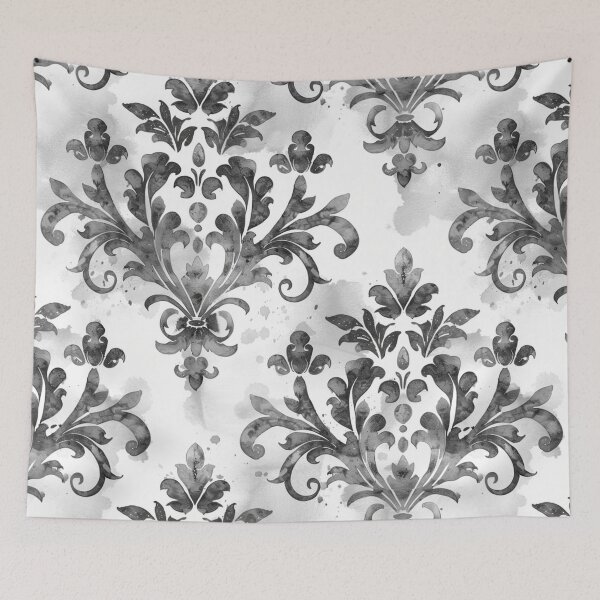 Item preview, ENCHANTED ELEGANCE Watercolor Damask designed and sold by Frenchifique.