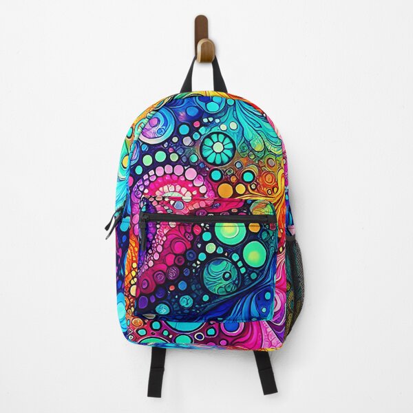 Item preview, Colorful Abstract Pattern - Vibrant and Psychedelic Art designed and sold by SportyAndArtful.