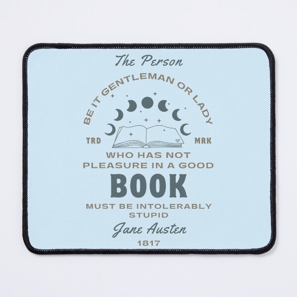 Item preview, Northanger Abbey Quote designed and sold by Persephone & Co..
