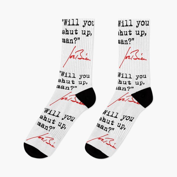 Item preview, Will you shut up, man? - Joe Biden (black/red) designed and sold by Thelittlelord.