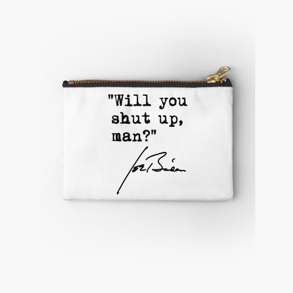 Item preview, Will you shut up, man? - Joe Biden (black) designed and sold by Thelittlelord.