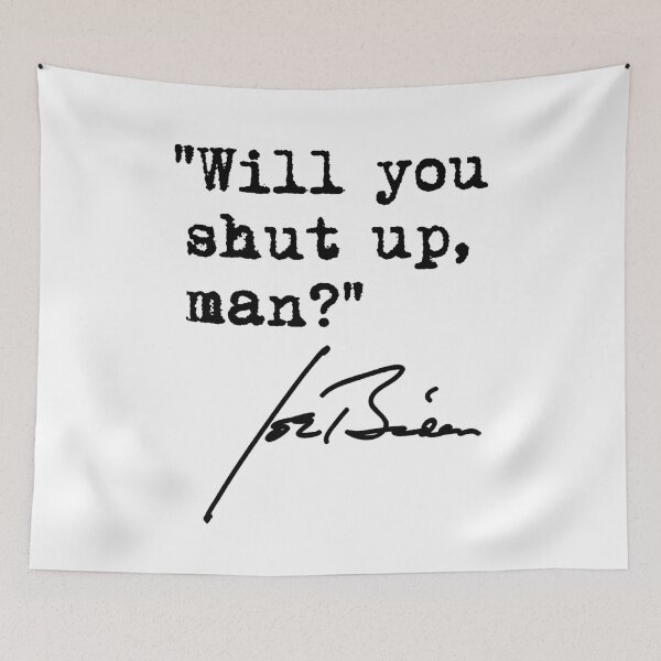 Item preview, Will you shut up, man? - Joe Biden (black) designed and sold by Thelittlelord.