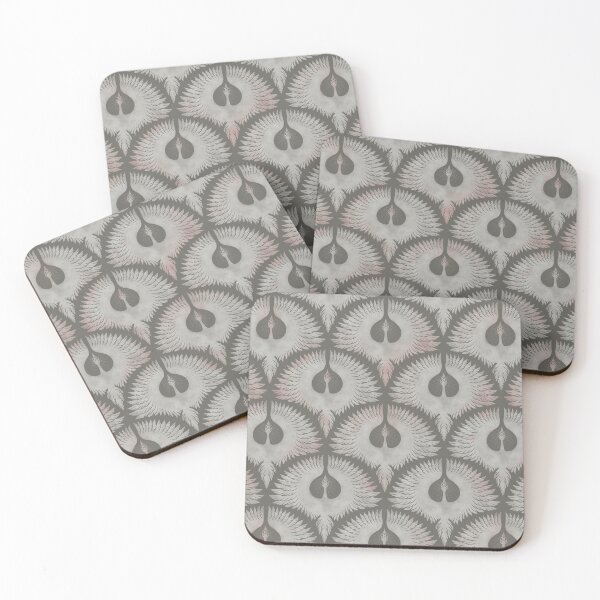 Item preview, Soaring Birds in Gray designed and sold by Andrea Maxwell Design & Illustration.