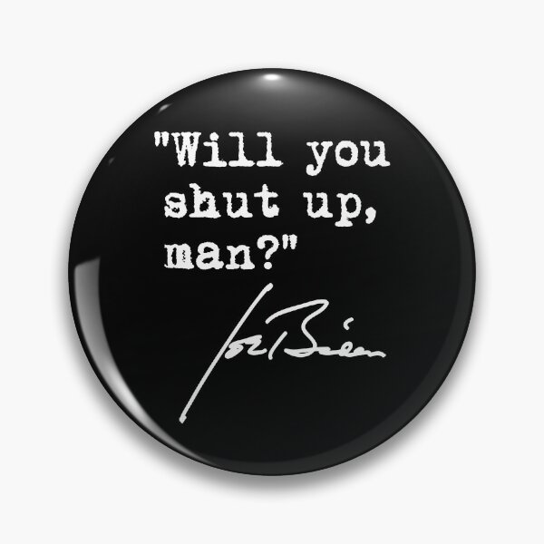 Item preview, Will you shut up, man? - Joe Biden (white) designed and sold by Thelittlelord.