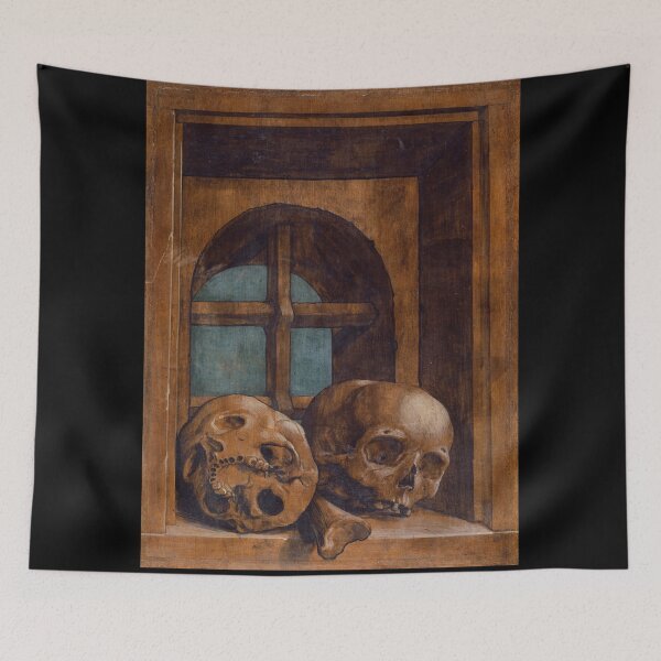 Item preview, Still Life With Two Skulls designed and sold by Lacasadellora.
