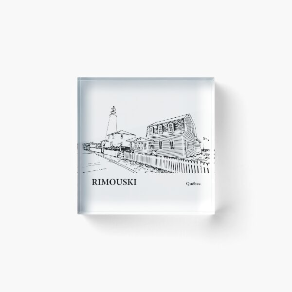 Item preview, Rimouski Québec designed and sold by Lakeric Cityscapes.