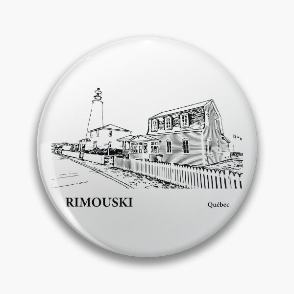 Item preview, Rimouski Québec designed and sold by Lakeric Cityscapes.
