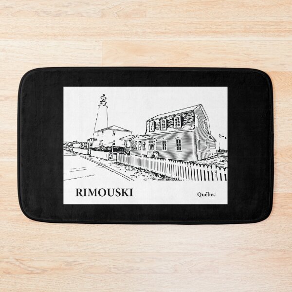 Item preview, Rimouski Québec designed and sold by Lakeric Cityscapes.