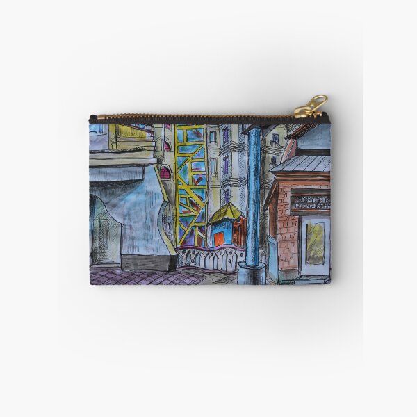 Aperçu de l'œuvre Watercolor Sketch - Les Grottes, Geneva, Switzerland créée et vendue par Igor Pozdnyakov.