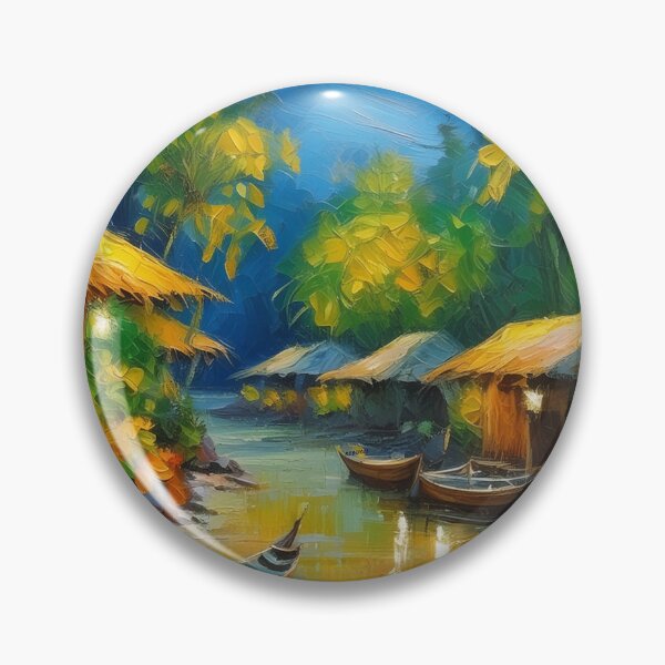 Item preview, Tropical Refuge at Dusk designed and sold by AdrianoRebucci.