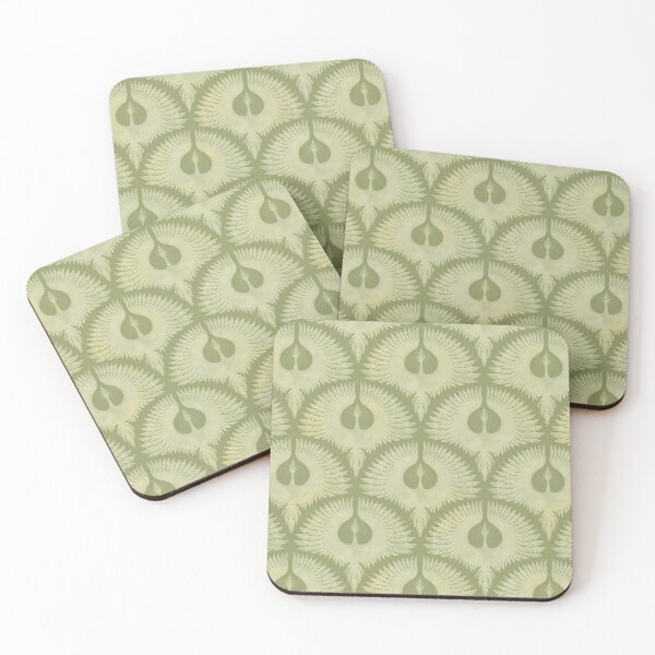 Item preview, Soaring Birds in Olive designed and sold by Andrea Maxwell Design & Illustration.
