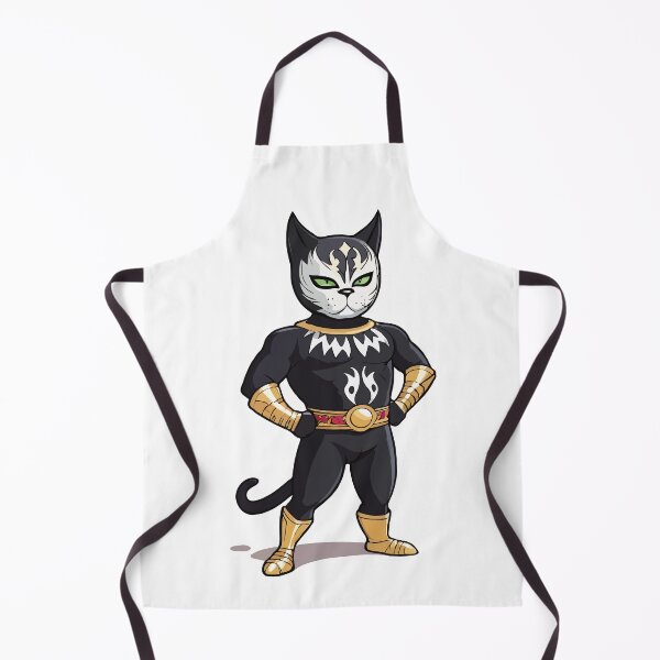 Item preview, Black Luchador. Cat Luchador designed and sold by twisted-dot.