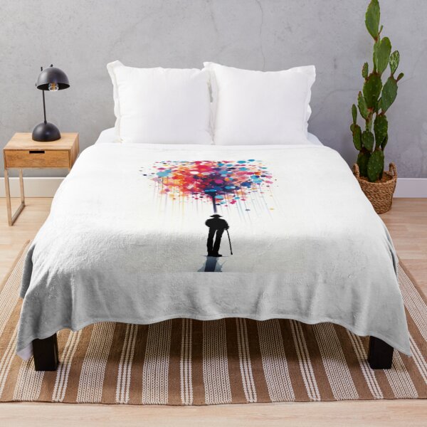 Item preview, Man with colorful thoughts eplosia designed and sold by DeMuurdecoratie.