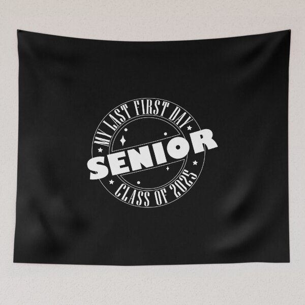 Item preview, Officially A Senior My Last First Day Of Class Of 2025 designed and sold by sumajouda.