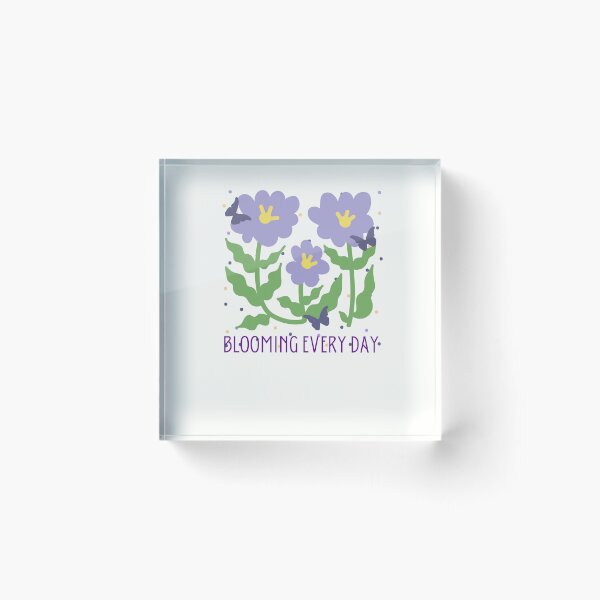 Item preview, Retro Geometric Pattern Confetti Butterfly Trendy Flower  T-shirt Sticker designed and sold by ThinkNature!.