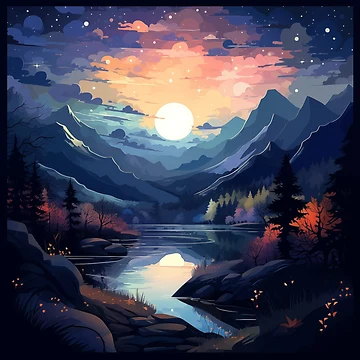 Artwork thumbnail, Beautiful Nighty by Rtymer