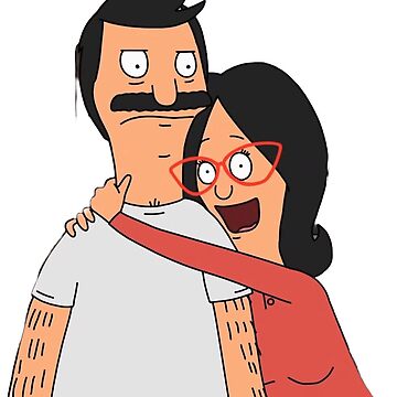 "Bob & Linda Belcher" Sticker for Sale by SulSulStickers | Redbubble