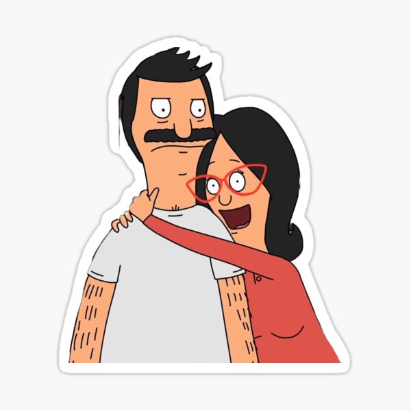 Artikel-Vorschau von Bob und Linda Belcher, designt und verkauft von SulSulStickers.