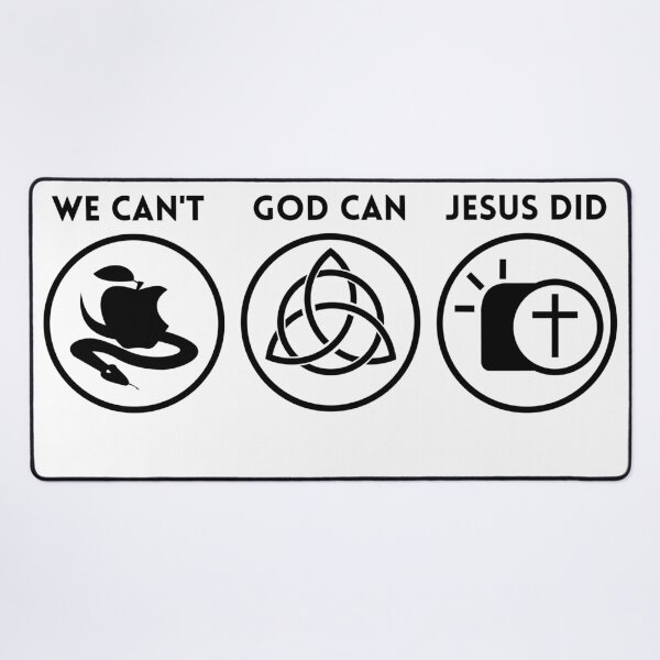 Item preview, You Can't, God Can, Jesus Did designed and sold by cmanshades.