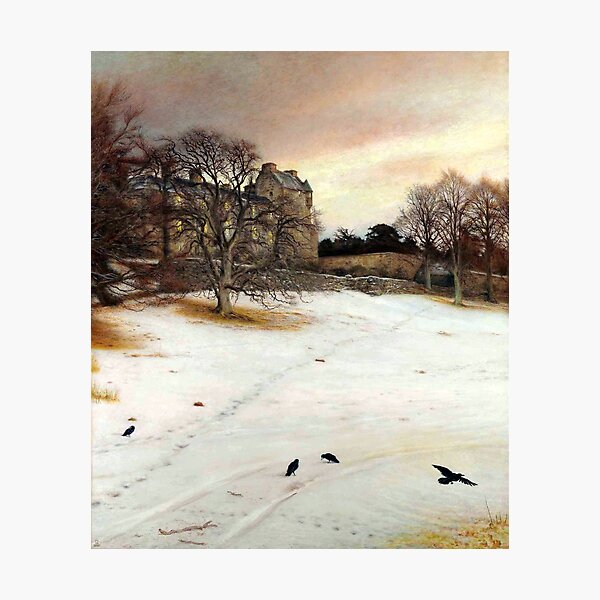 Item preview, Christmas Eve - John Everett Millais designed and sold by forgottenbeauty.
