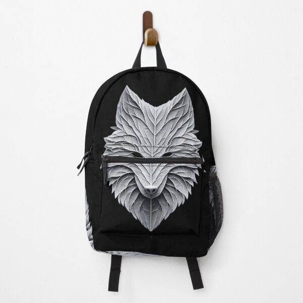 Item preview, Wolf Leaf Sculptures: Wild Nature Artistry designed and sold by AI-Only Creations.