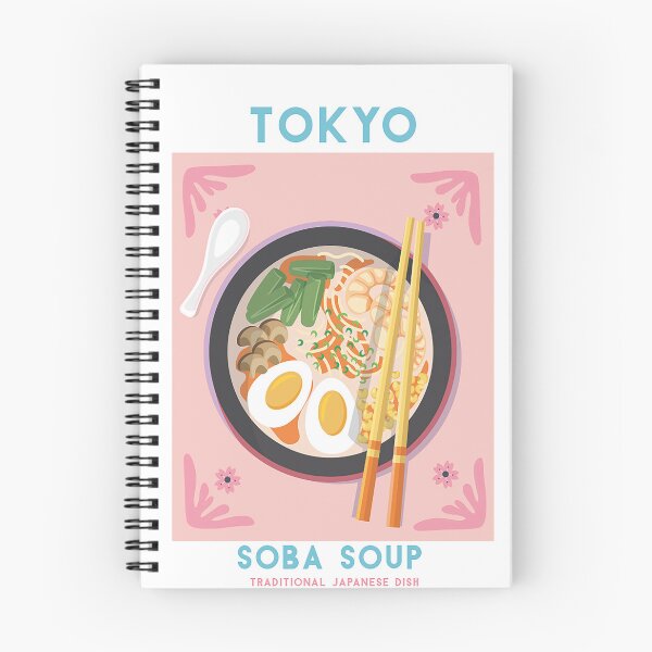 Item preview, tokyo soba soup japanese dish designed and sold by Arctic frame studio.