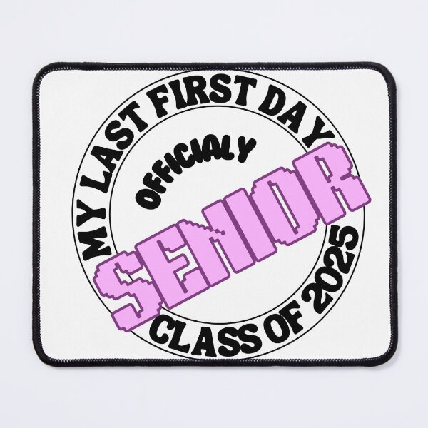Item preview, Officially A Senior My Last First Day Of Class Of 2025 designed and sold by sumajouda.