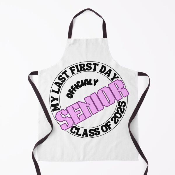 Item preview, Officially A Senior My Last First Day Of Class Of 2025 designed and sold by sumajouda.